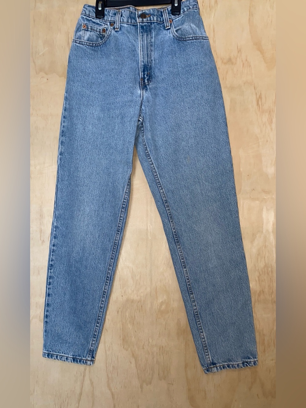 Levi's 551 High-Rise Light Wash Straight Jeans